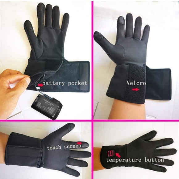 Rechargable Heated Gloves - Picture 4 of 6